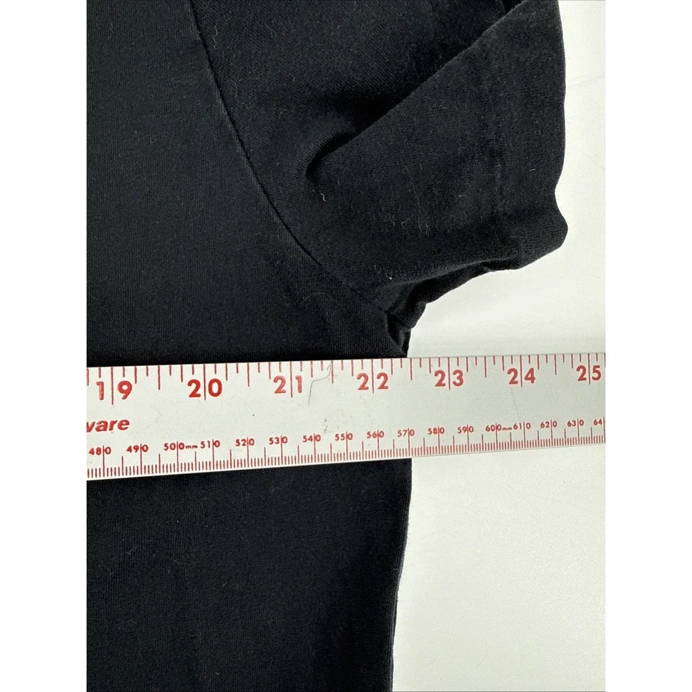 Polo Ralph Lauren Men's Black Box Logo Graphic Crew-Neck T-Shirt Sz L‎